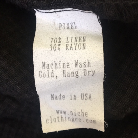 Black Gingham Dress - Picture 4 of 4